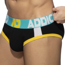 Brief of the brand ADDICTED - Sports Padded - Black Briefs - Ref : AD1244 C10