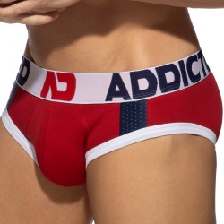 Slip de la marca ADDICTED - Calzoncillos deportivos acolchados - rojos - Ref : AD1244 C06