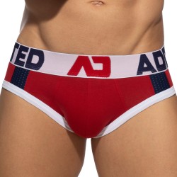 Slip del marchio ADDICTED - Slip sportivo imbottito - rosso - Ref : AD1244 C06