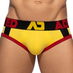 Slip del marchio ADDICTED - Sport Imbottito - Slipgiallo - Ref : AD1244 C03