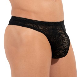 Thong of the brand HOM - G-String HOM Free Cut Lace - Ref : 402886 0004