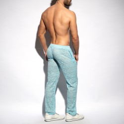 Pantalones de la marca ES COLLECTION - Spider - Pantalones Azul Cielo - Ref : SP310 C23