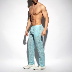 Pantalon de la marque ES COLLECTION - Pantalon Spider - bleu ciel - Ref : SP310 C23