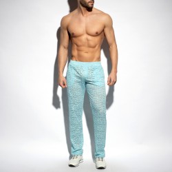 Pantalon de la marque ES COLLECTION - Pantalon Spider - bleu ciel - Ref : SP310 C23