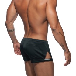 Short de la marque ADDICTED - Short Stripe Side - noir - Ref : AD680 C10