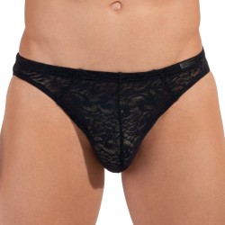 Slip de la marca HOM - Micro Calzoncillos Comfort  HOM Free Cut Lace - Ref : 402887 0004