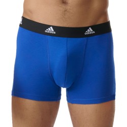 Packs of the brand ADIDAS - Adidas Sport - Active Flex Cotton 2-Pack of Blue & Black Logo Boxer Shorts - Ref : IB01 0913