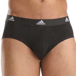 Packs der Marke ADIDAS - 3er-Set Active Flex Baumwoll-Slip Adidas - schwarz - Ref : IL38 9000