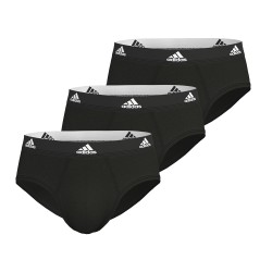 Packs der Marke ADIDAS - 3er-Set Active Flex Baumwoll-Slip Adidas - schwarz - Ref : IL38 9000