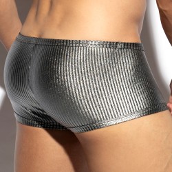 Boxer, shorty de la marque ES COLLECTION - Trunk Art Déco Metallic - argent - Ref : UN598 C21