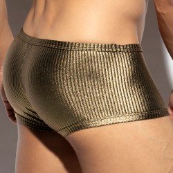 Shorts Boxer, Shorty de la marca ES COLLECTION - Baúl Art Deco Metalizado - oro - Ref : UN598 C20