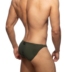 Slip, Tanga de la marque AD FÉTISH - Bikini Excite mesh - kaki - Ref : ADF202 C12