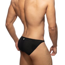 Slip, Tanga de la marque AD FÉTISH - Bikini Excite mesh - noir - Ref : ADF202 C10