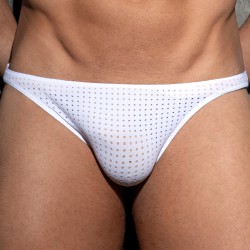 String de la marque AD FÉTISH - String Excite mesh - blanc - Ref : ADF203 C01