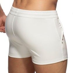 Short de la marque AD FÉTISH - Short Rub Tape - blanc - Ref : ADF140 C01