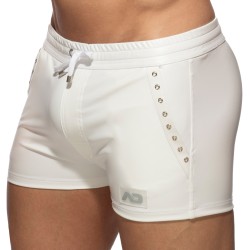 Short de la marque AD FÉTISH - Short Rub Tape - blanc - Ref : ADF140 C01