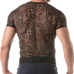 Tof Paris Lace T-Shirt - TOF Paris : sale of Short Sleeves for men ...