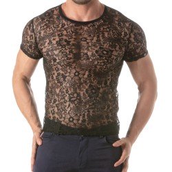 Tof Paris Lace T-Shirt - TOF Paris : sale of Short Sleeves for men ...