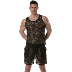 Tank top of the brand TOF PARIS - Tof Paris lace tank top - Ref : TOF419N