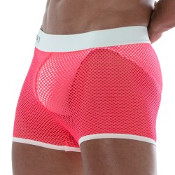 Short de la marque TOF PARIS - Short En Résille Néon rose Tof Paris - Ref : TOF245PF