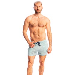 Corto de la marca L HOMME INVISIBLE - Nieuport Turquesa - Pantalones cortos de estar por casa L Homme Invisible - Ref : RW29 NIE