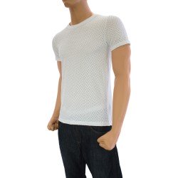 Manches courtes de la marque PUMA - T-shirt Puma Aéro blanc - Ref : 02242 210