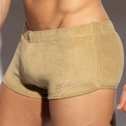 Short de la marque ES COLLECTION - Short court Terrycloth - beige - Ref : SP325 C28