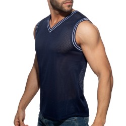 Débardeur de la marque ADDICTED - Débardeur V-Neck Slam - marine - Ref : AD1281 C09
