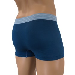 Pantaloncini boxer, Shorty del marchio KLER - Shorty Rayas vertigo - Ref : 88285 AZUL