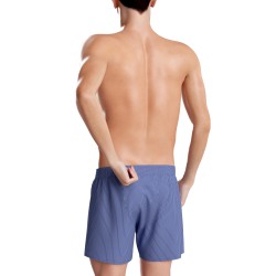 Boxershorts der Marke IMPETUS - Amerikanische gestreifte Boxershorts Impetus - blau - Ref : IM1274M9200 BL072