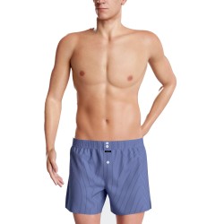 Boxershorts der Marke IMPETUS - Amerikanische gestreifte Boxershorts Impetus - blau - Ref : IM1274M9200 BL072
