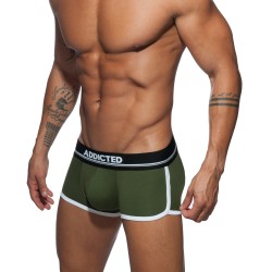 Boxer, shorty de la marque ADDICTED - Trunk Curve kaki - Ref : AD728 C12