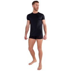 Top of the brand HOM - Round neck T-shirt H-Fresh HOM - black - Ref : 403003 0004