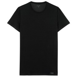Haut de la marque HOM - T-shirt Col rond H-Fresh HOM - noir - Ref : 403003 0004