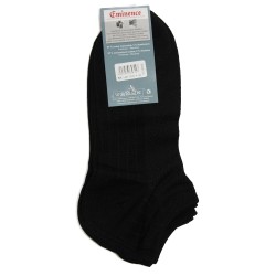 acheter-des-chaussettes-pour-homme-Eminence-Soquettes noires, lot de 3 paires-chaussettes