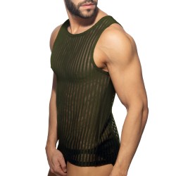 Débardeur de la marque ADDICTED - Débardeur Horny - Kaki - Ref : AD1355 C12