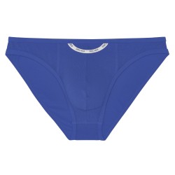 Slip, Tanga de la marque WOH - Micro Slip Sexy Fun WOH - Bleu - Ref : 463009 00BI