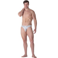 Slip del marchio WOH - Tanga Sexy Fun WOH - Bianco - Ref : 463010 0003