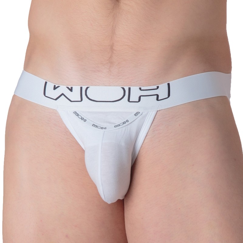 Slip del marchio WOH - Tanga Sexy Fun WOH - Bianco - Ref : 463010 0003