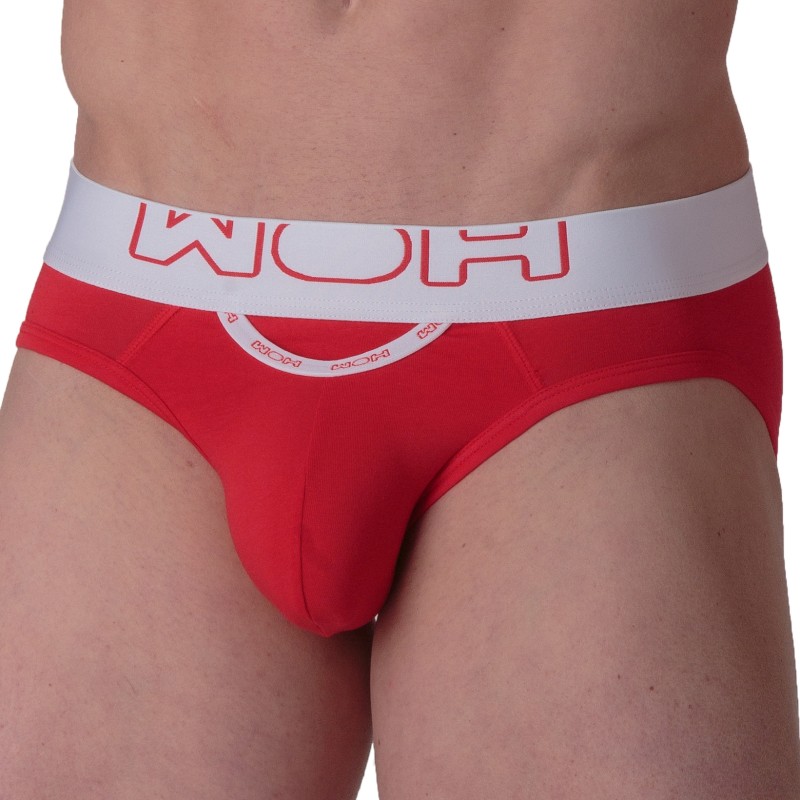 Slip de la marca WOH - Mini Calzoncillos Sexy Fun WOH - Rojo - Ref : 463011 00PA