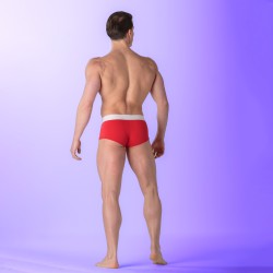 Pantaloncini boxer, Shorty del marchio WOH - Boxer Courti Sexy Fun WOH - Rosso - Ref : 463012 00PA