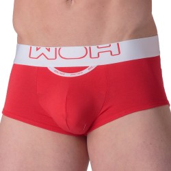 Boxer, shorty de la marque WOH - Boxer Court Sexy Fun WOH - Rouge - Ref : 463012 00PA