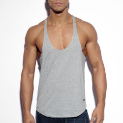 Débardeur de la marque ES COLLECTION - Débardeur Fitness Plain - Gris - Ref : TS160 C11