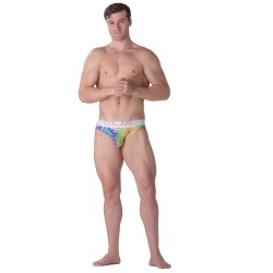 Slip de la marca WOH - Mini Calzoncillos Sexy Fun WOH Rainbow - Ref : 463035 P023
