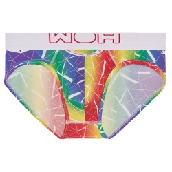 Slip de la marca WOH - Mini Calzoncillos Sexy Fun WOH Rainbow - Ref : 463035 P023