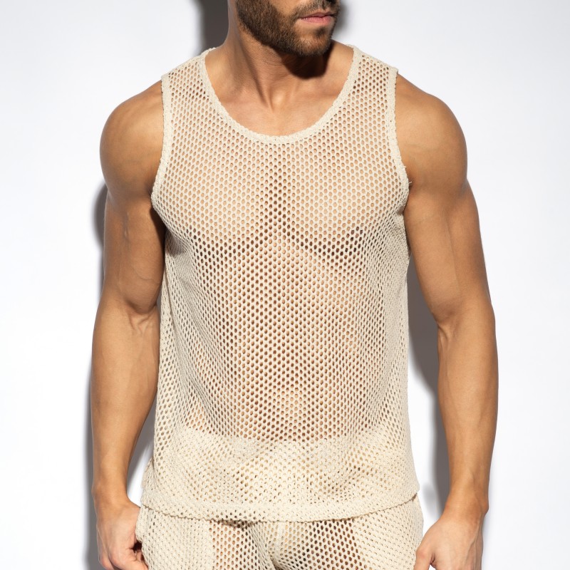 Débardeur de la marque ES COLLECTION - Débardeur Raw Crochet - Ref : TS352 C28