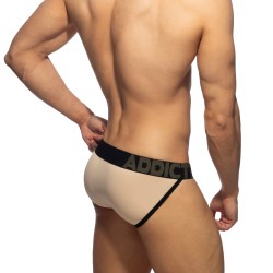 Slip, Tanga de la marque ADDICTED - Bikini Naked Feeling - Beige - Ref : AD1360 C28