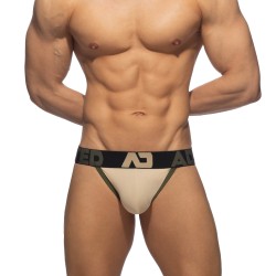 Slip, Tanga de la marque ADDICTED - Bikini Naked Feeling - Beige - Ref : AD1360 C28