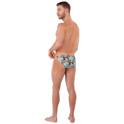 Slip der Marke HOM - Funky Styles Floral Breeze Tanga - LIMITIERTE AUFLAGE - Ref : 403043 P0JX