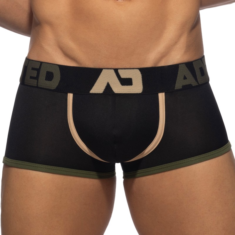 Boxer, shorty de la marque ADDICTED - Trunk Naked Feeling - Noir - Ref : AD1359 C10